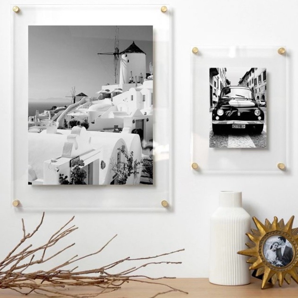 West Elm Modern Acrylic Frame 8x10in